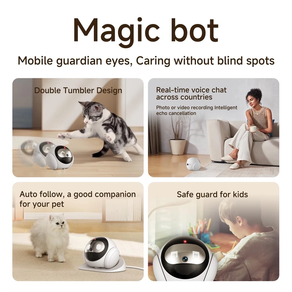 Robot S1 con design originale  - Home Security Robot recensione e prezzo