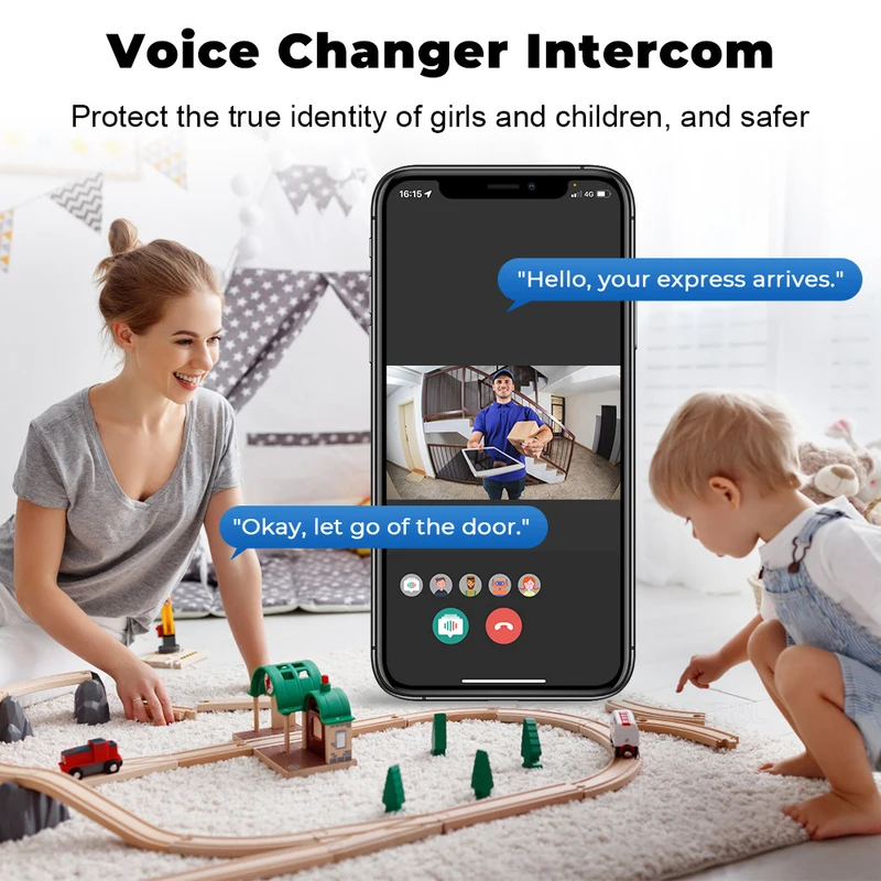 Campanello Video WiFi Tuya con - Home Security Front Door Camera recensione e prezzo