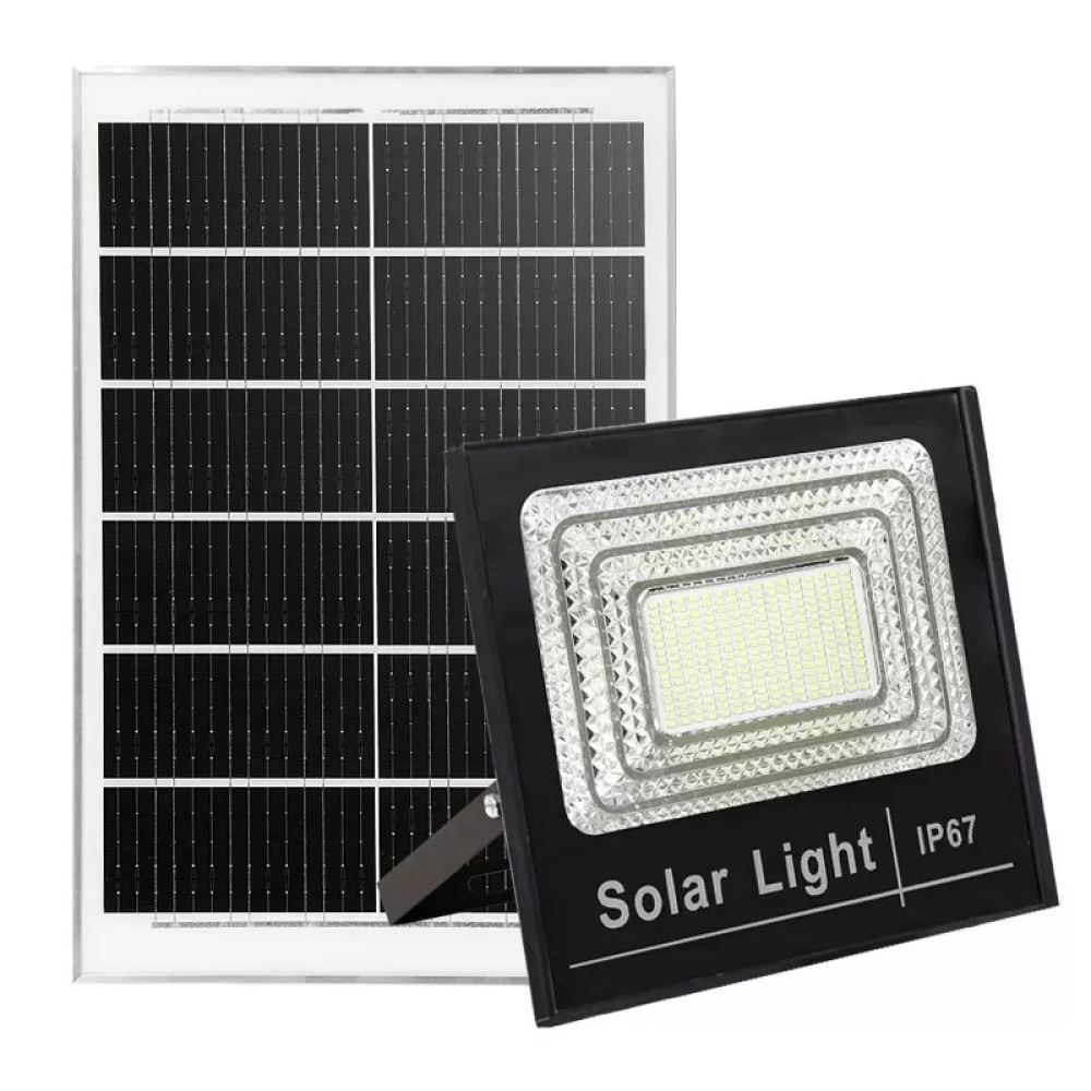 Faretto LED solare ad alta eff - Home Security Flood Lights recensione e prezzo