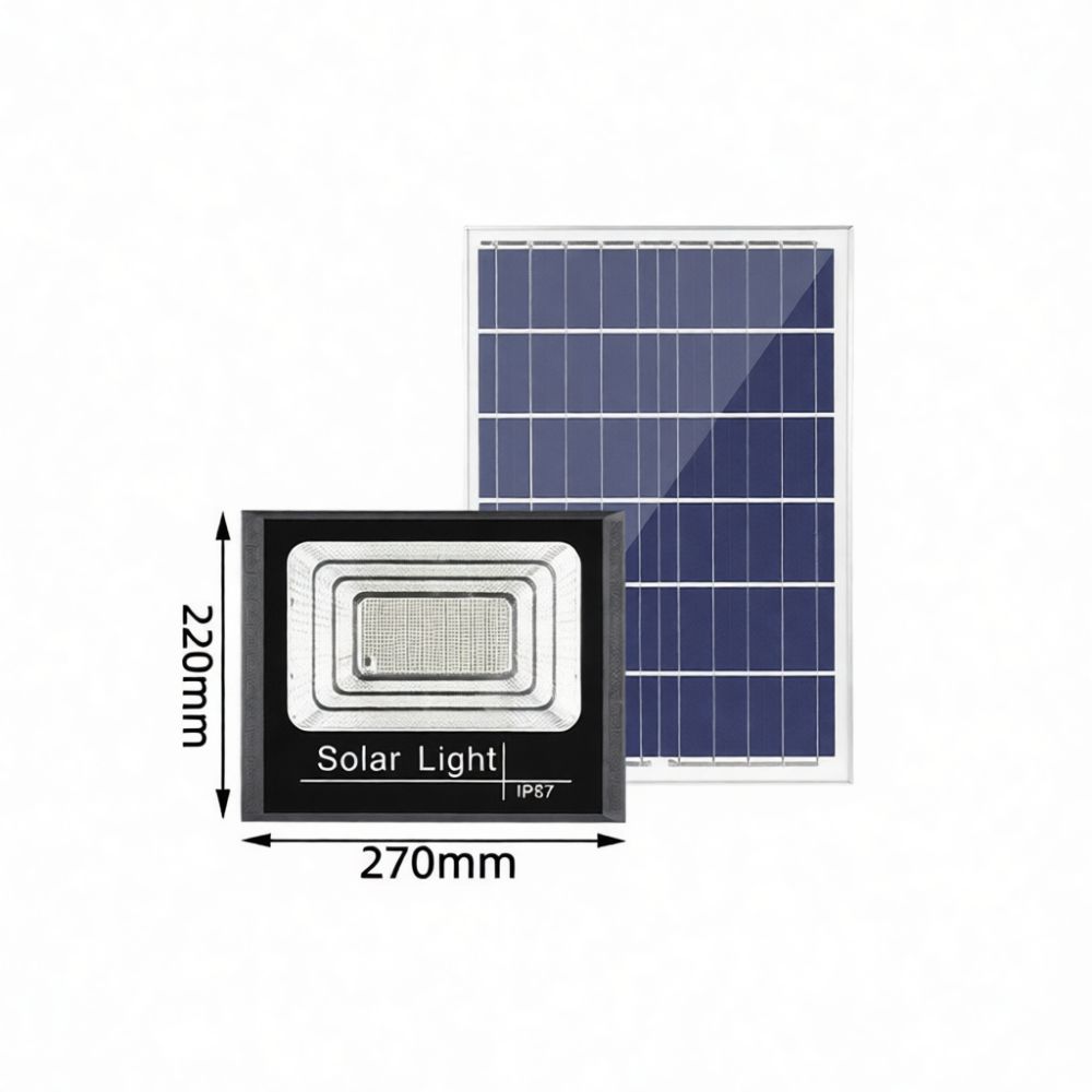 Faretto LED solare ad alta eff - Home Security Flood Lights recensione e prezzo