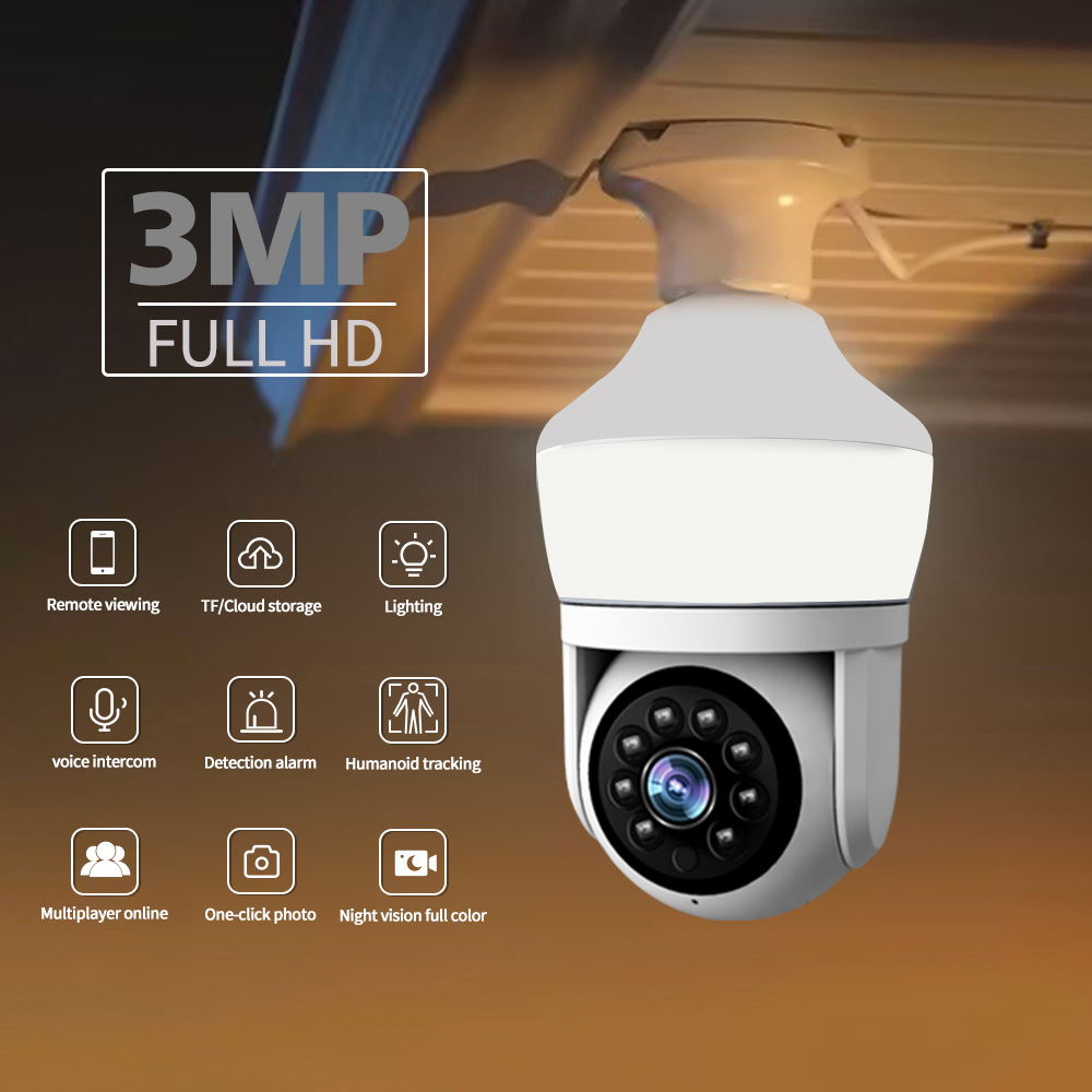 Telecamera Dome IP PTZ Wireles - Home Security Flood Lights recensione e prezzo
