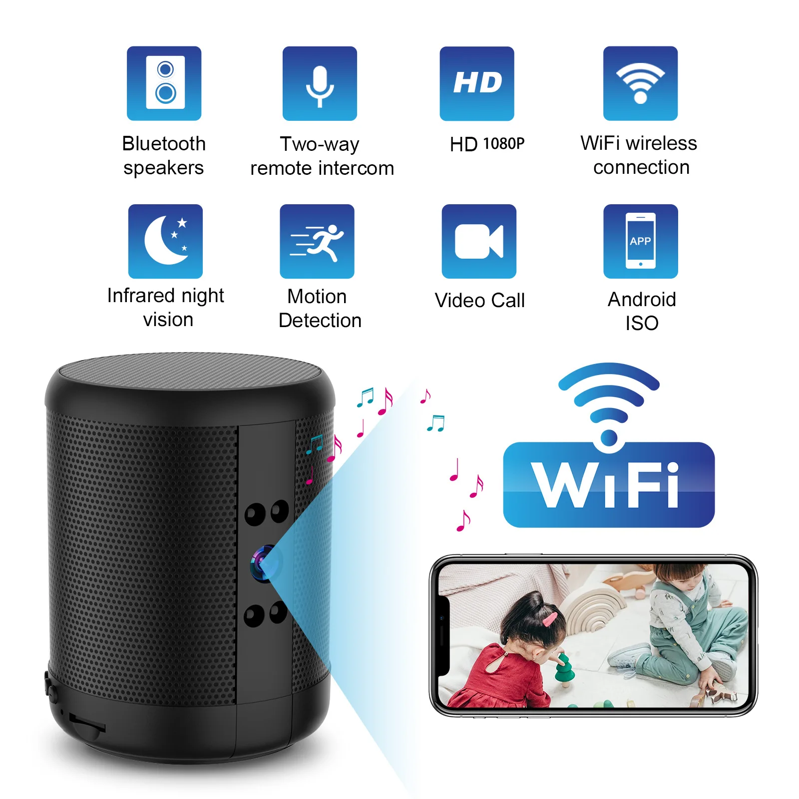 Telecamera di Sicurezza WiFi c - Home Security Robot recensione e prezzo